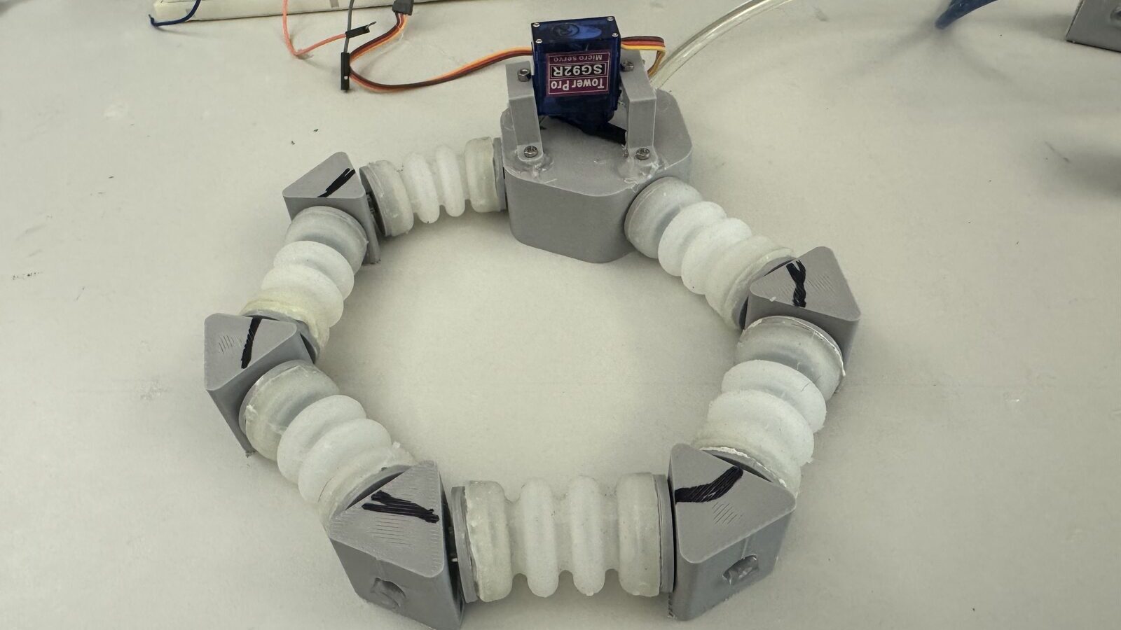 Reconfigurable Pneumatic Actuator Array cover